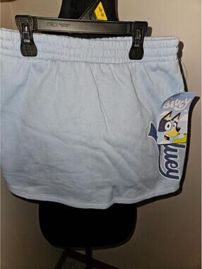 Bluey Girls Light Blue Skort - Large (10-12)-BNWT